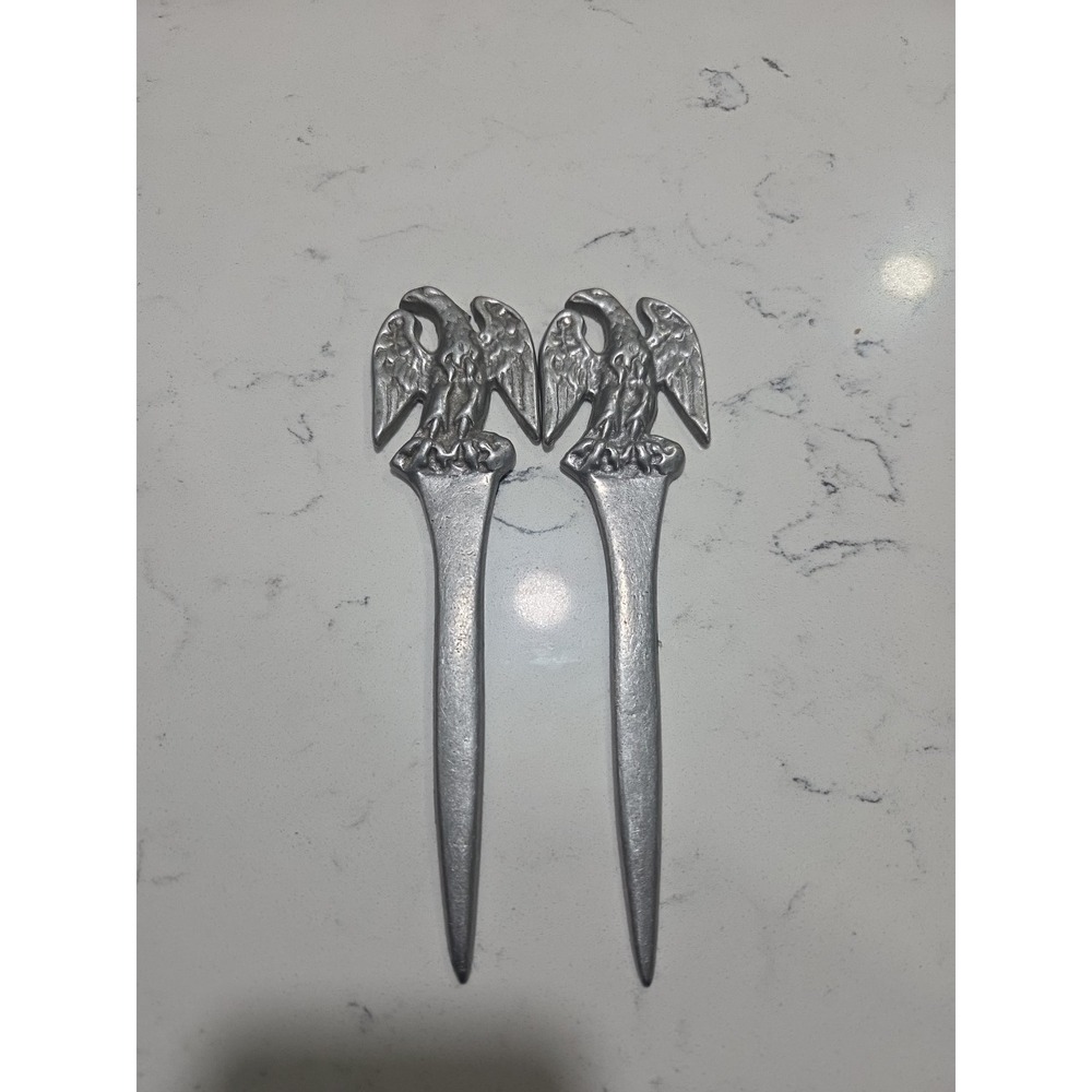 2 Vintage AMERICAN EAGLE Letter Opener From 1942